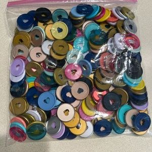 Lot of Happy planner discs. Mixed sizes and colors